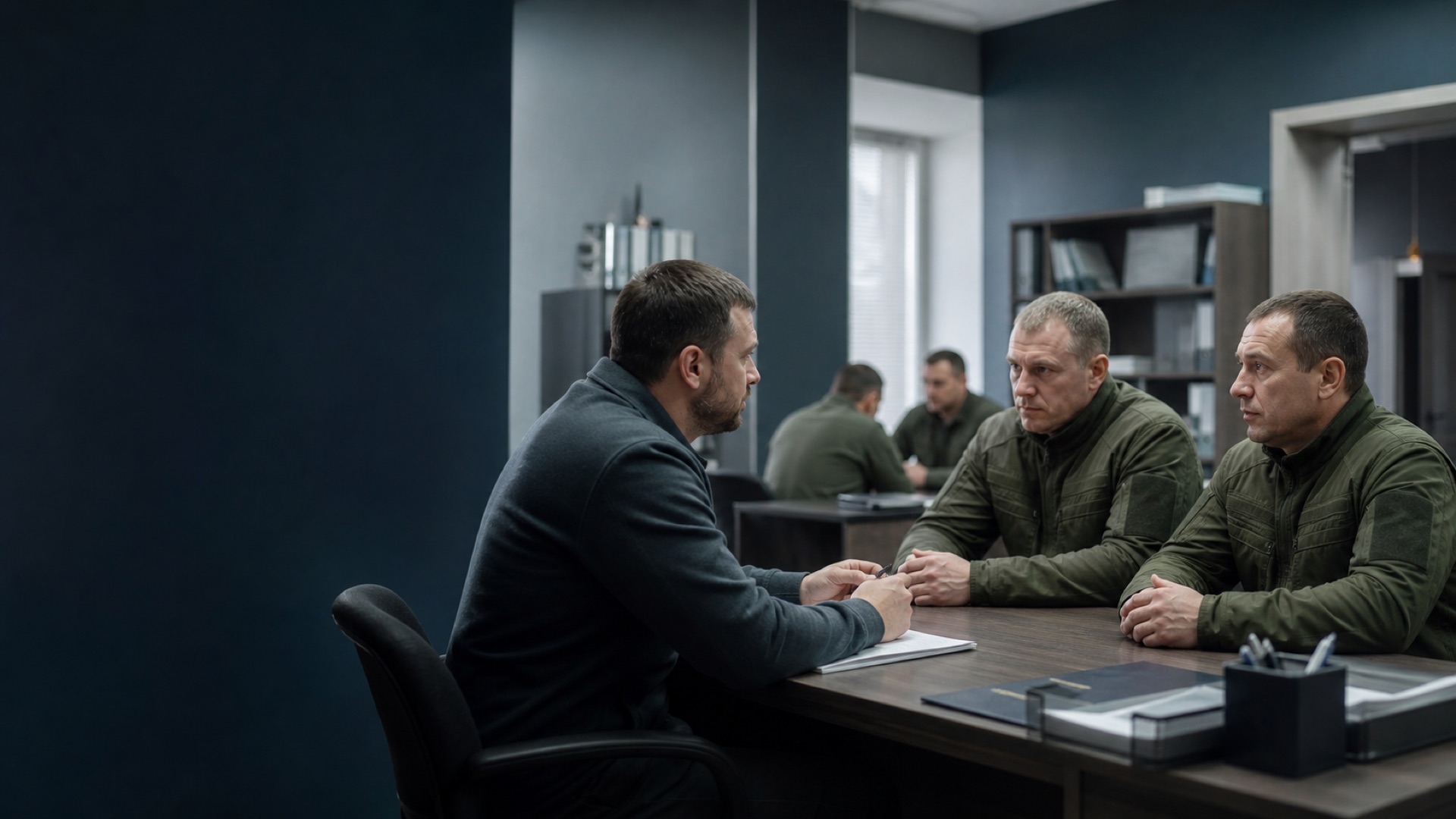 Консультация добровольца на СВО в официальном кабинете военного комиссариата